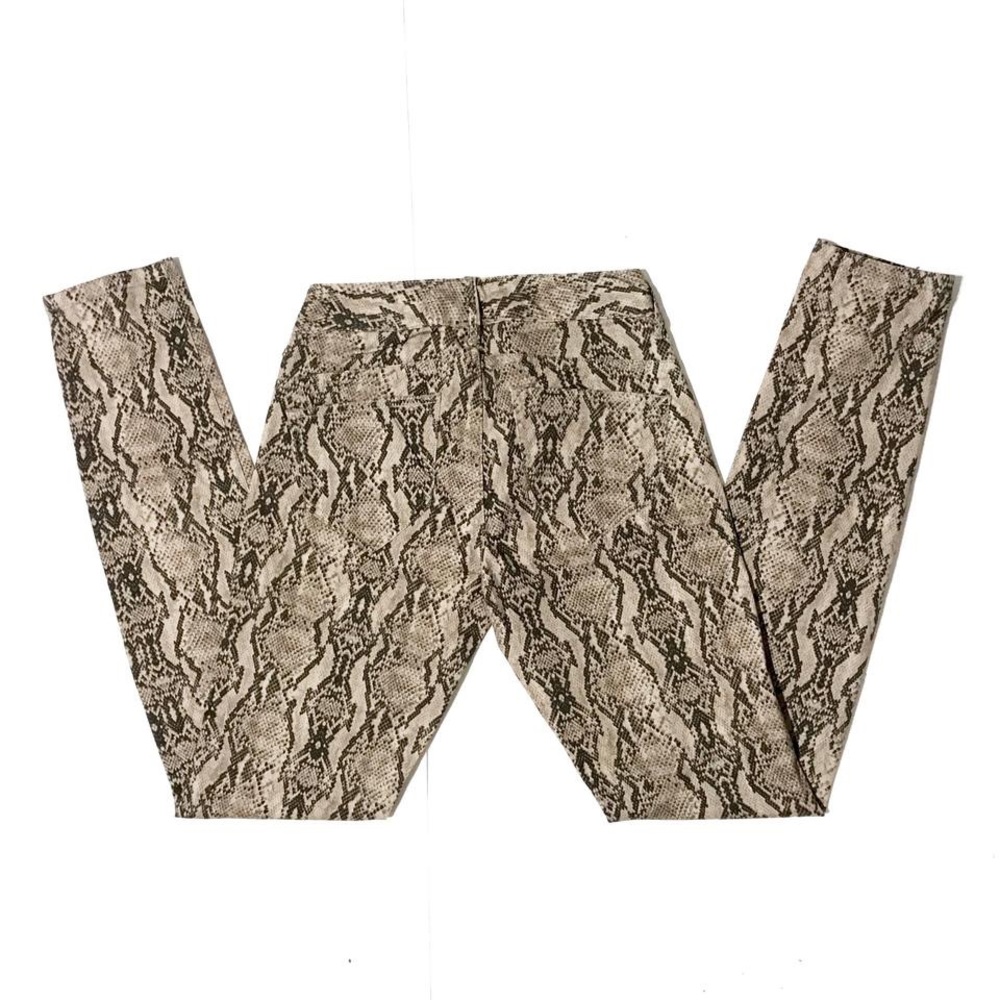 LONDONJEAN — Snakeskin skinny jeans